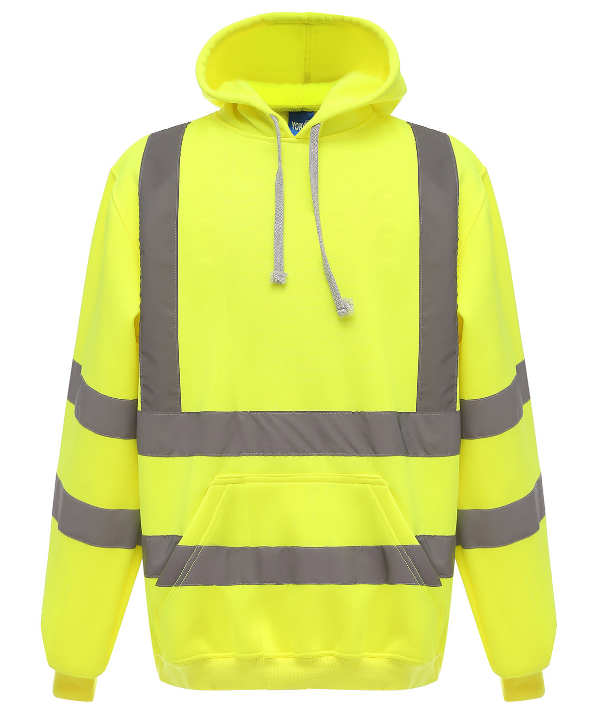 Hi-vis pull-over hoodie