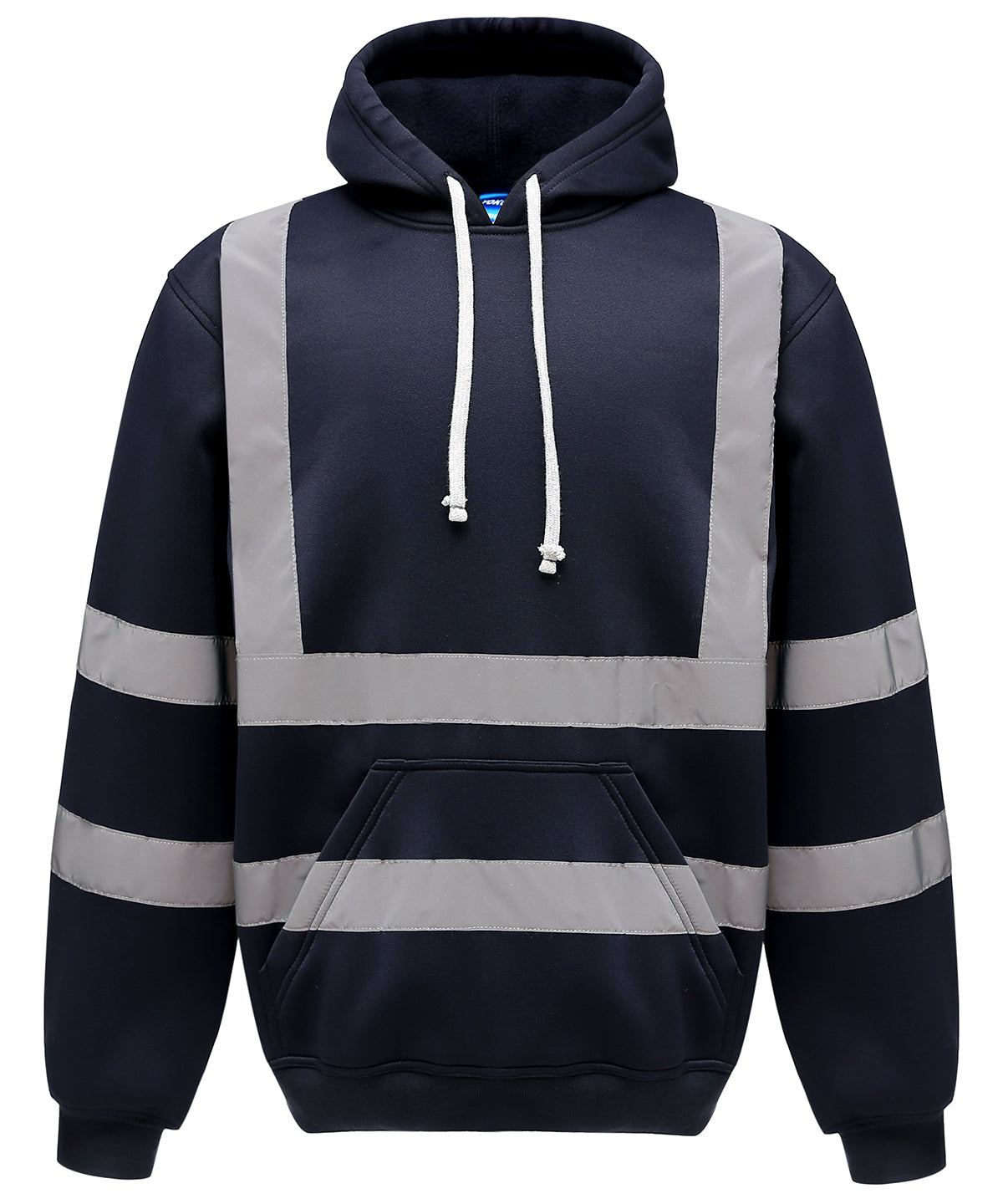 Hi-vis pull-over hoodie