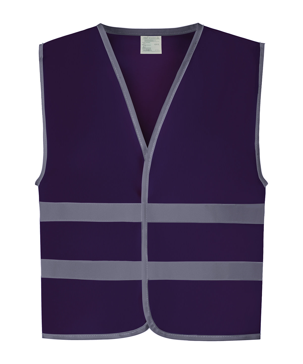 Hi-vis reflective border kids waistcoat