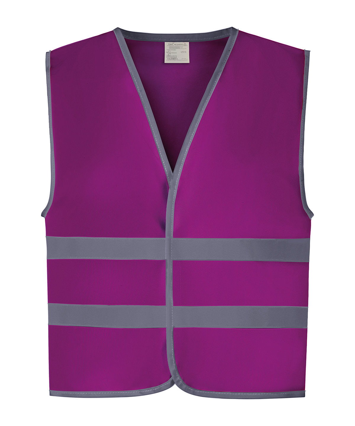 Hi-vis reflective border kids waistcoat