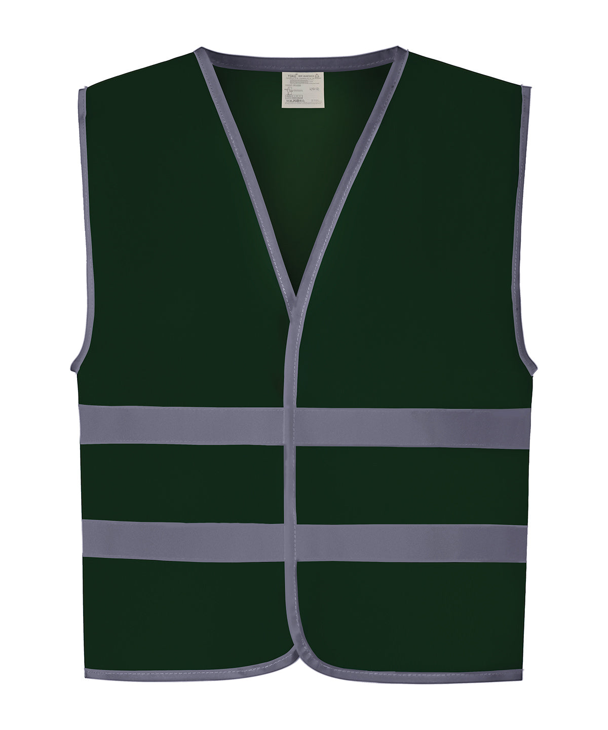 Hi-vis reflective border kids waistcoat
