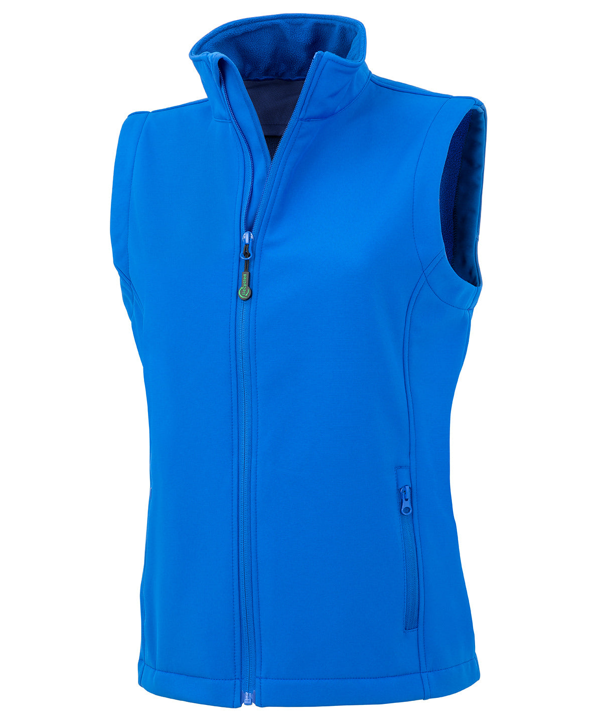 Women's recycled 2-layer printable softshell bodywarmer R902F