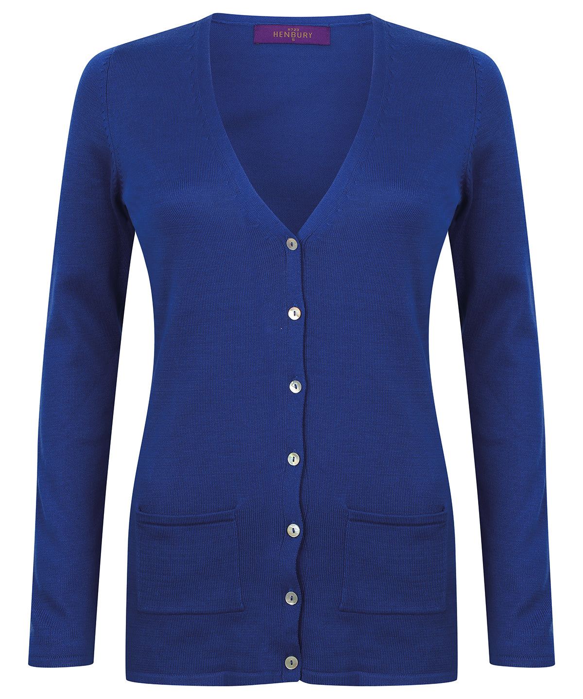 Women's v-button cardigan HB723