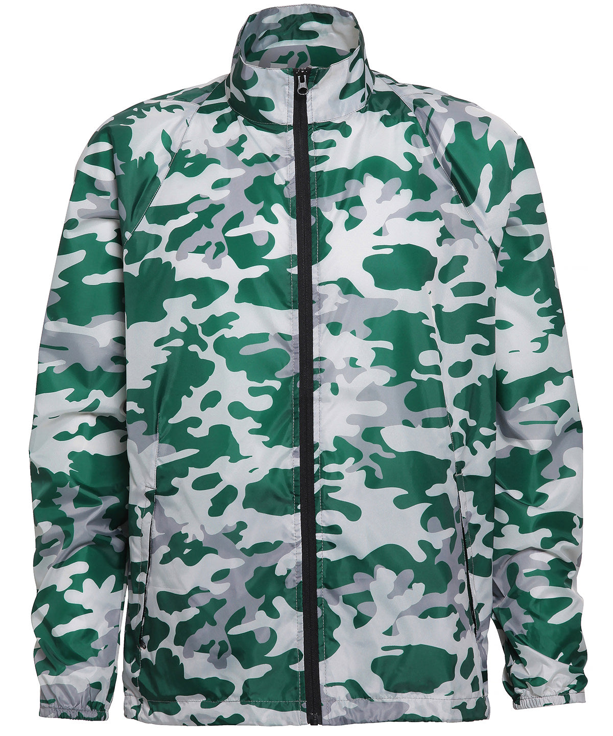 Contrast lightweight jacket TS011