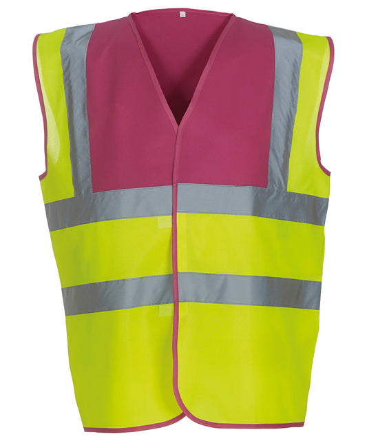 Hi-vis 2-band-and-braces waistcoat