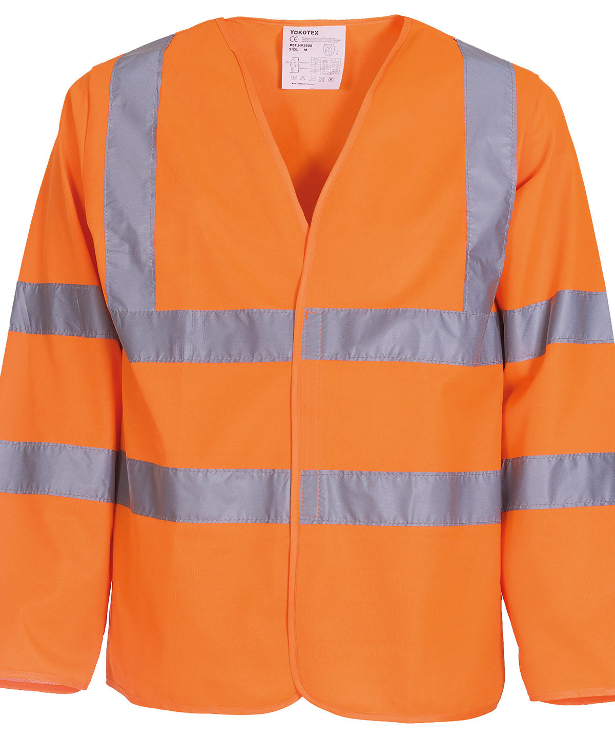 Hi-vis long sleeve waistcoat (HVJ200) YK007