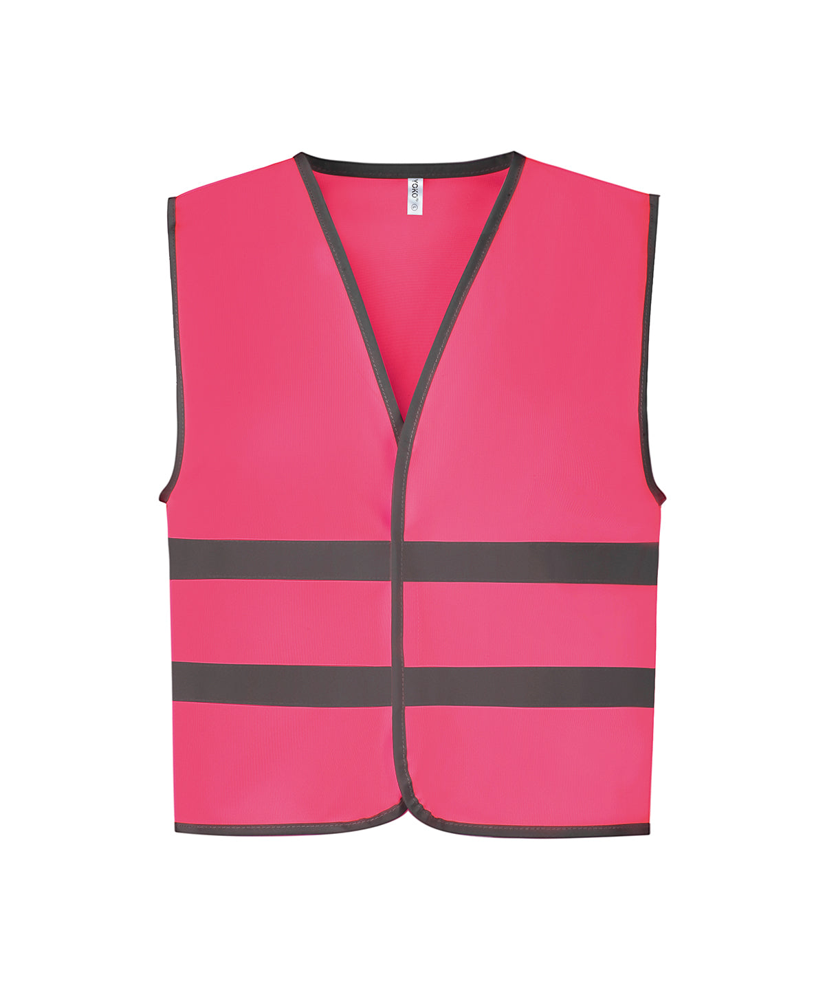 Hi-vis reflective border kids waistcoat