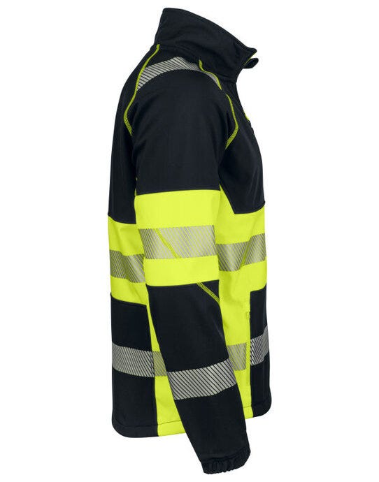 Pro-Job ProJob 6443 Class 1 Softshell Jkt - Yellow/Black