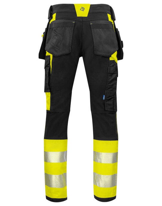 Pro-Job ProJob 6540 Waistpant Class 1 - Yellow/Black