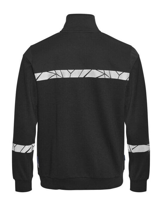 Pro-Job ProJob Progression 7103 Full Zip Sweat - Black/Black