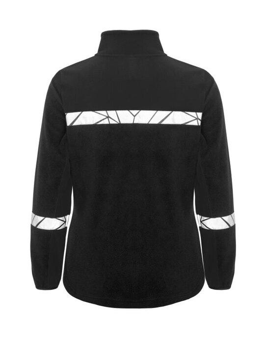 Pro-Job ProJob Progression 7301 Ladies FZ Fleece - Black/Black