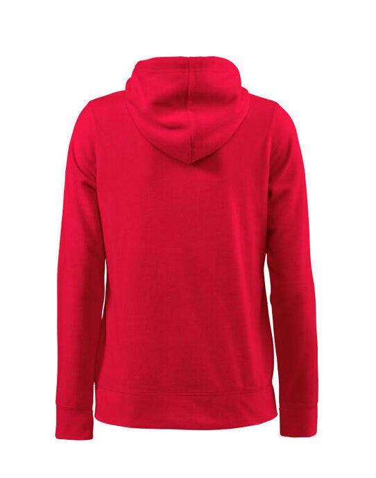 Printer Red Ladies Switch Fleece Hoodie - Red