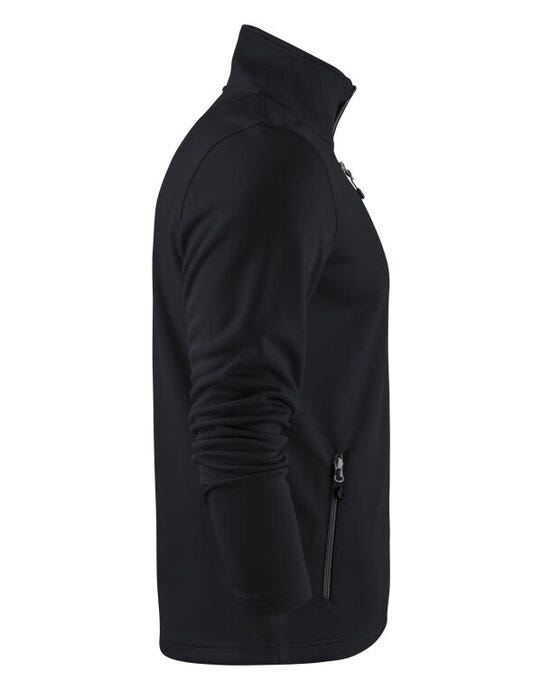 Printer Red Powerslide Jacket - Black