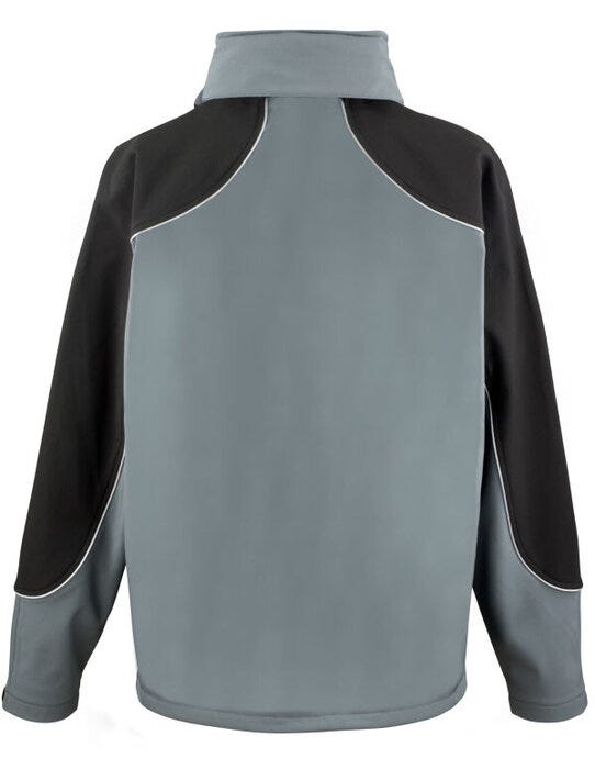 Result Hooded Softshell Jacket - Grey/Black
