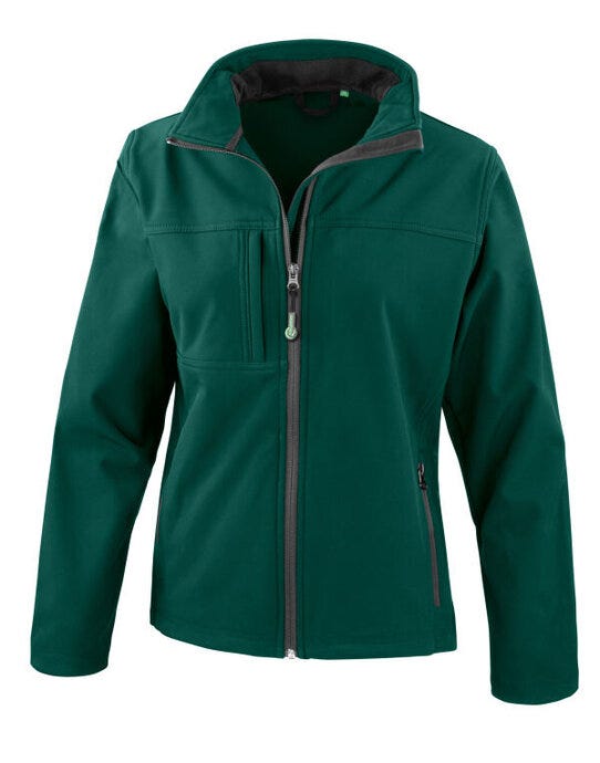 Result Womens Classic Softshell Jacket - Bottle Green