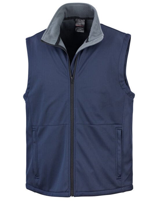 Result Core Soft Shell Bodywarmer - Navy