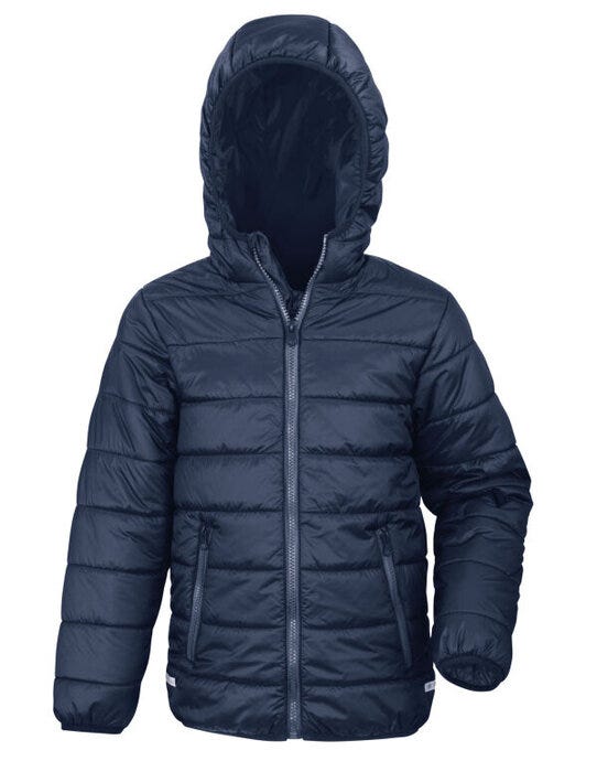 Result Core Junior Padded Jacket - Navy