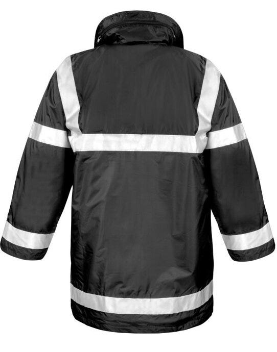 Result Work-Guard Result Workguard Management Coat - Black