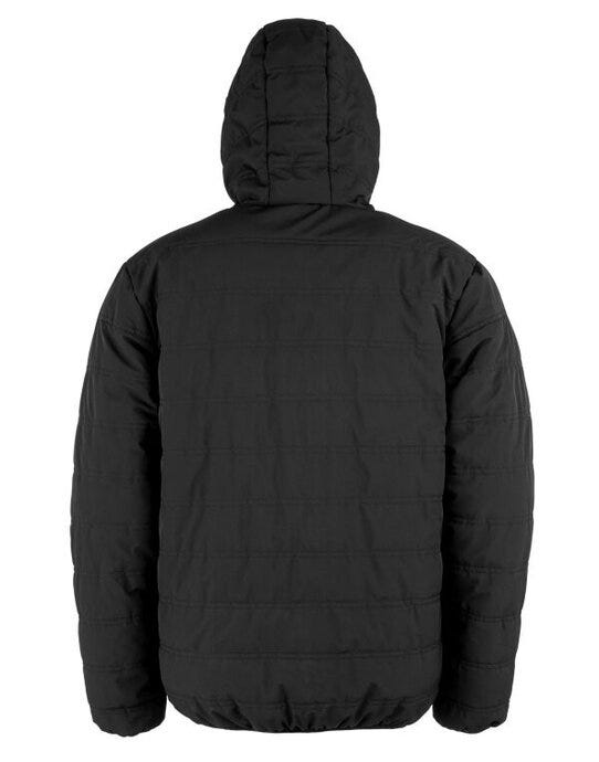 Result Recycled Result Black Compass Padded Winter Jkt - Black/Orange