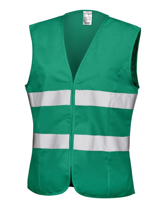 Result Safeguard Result Safe-Guard Womens Safety Vest - Paramedic Green