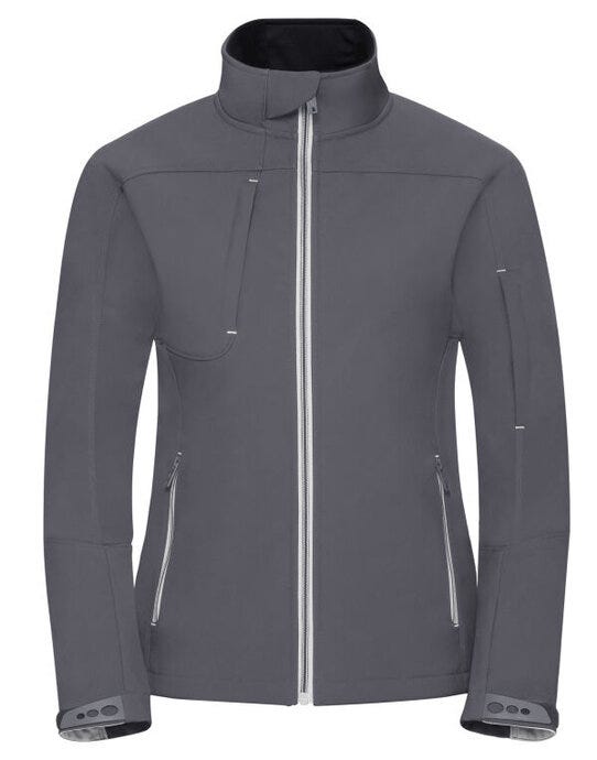 Russell Athletic Russell Ladies Bionic Softshell Jacket - Iron Grey