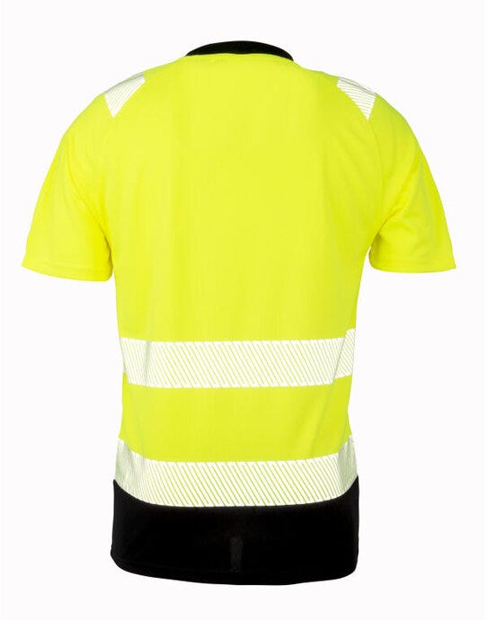Result Recycled Safety T-Shirt - Fluoresent Yellow