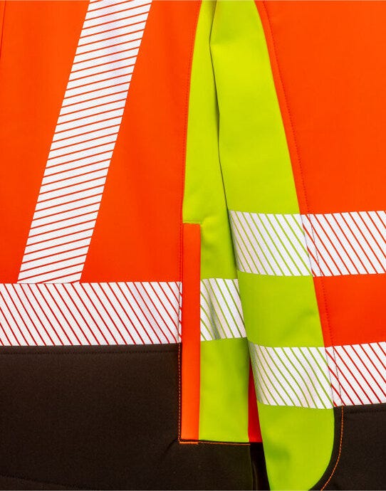 Result Recycled 3-Layer 3-Tone S'Shell - Fluor Yellow/Fluor Orange/Black
