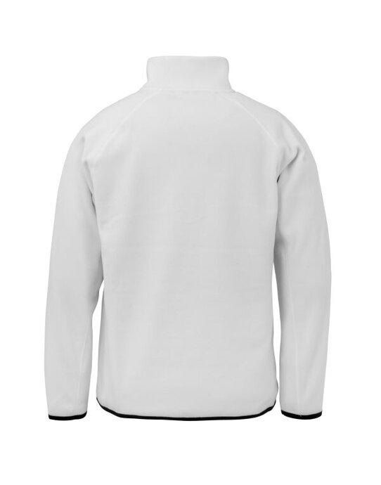 Result Recycled Unisex Fleece Jacket - White