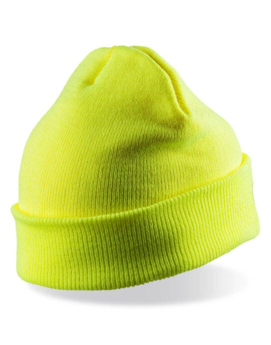 Result Winter Essentials Result Winter Thinsulate Printers Beanie - Fluoresent Yellow