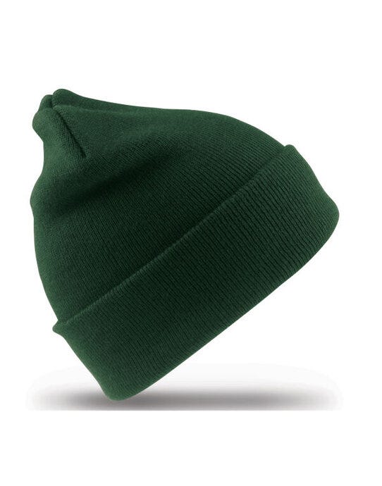 Result Winter Essentials Woolly Ski Hat - Bottle Green