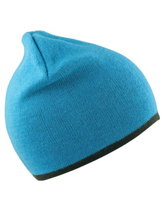 Result Winter Essentials Result Winter Reversible Fashion Fit Hat - Aqua/Grey