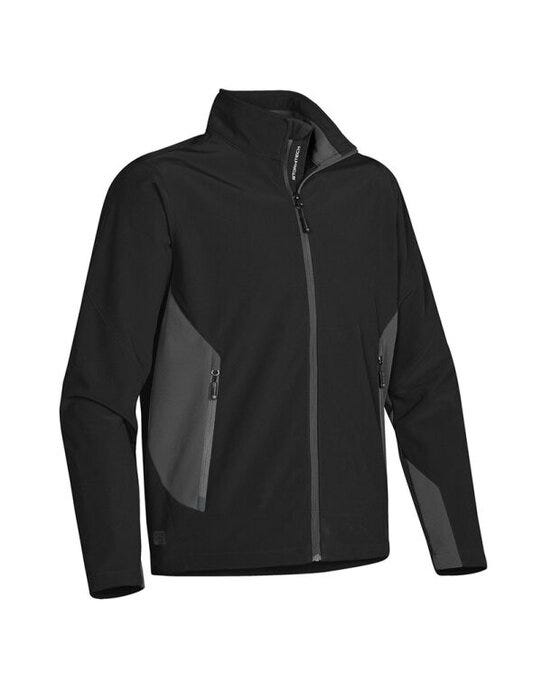Stormtech Men's Pulse Softshell - Black/Granite