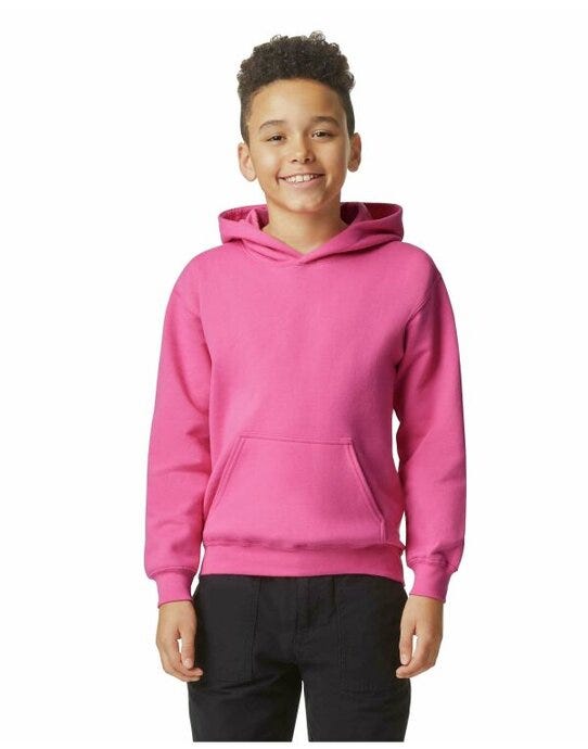 Gildan Softstyle Midw Fleece Youth Hoody - Pink Lemonade