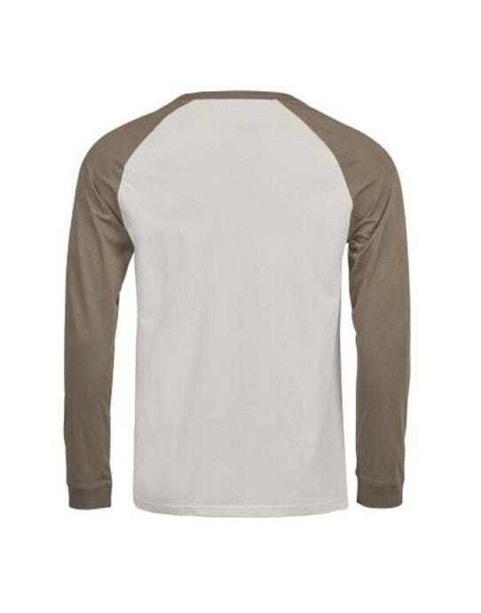 Tee Jays Unlabeled Baseball Tee - Cement/Clay