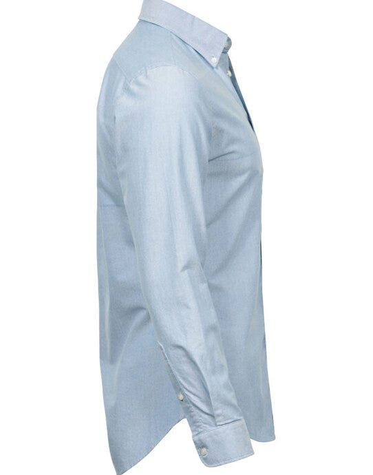 Tee Jays Mens Perfect Oxford Shirt - Light Blue