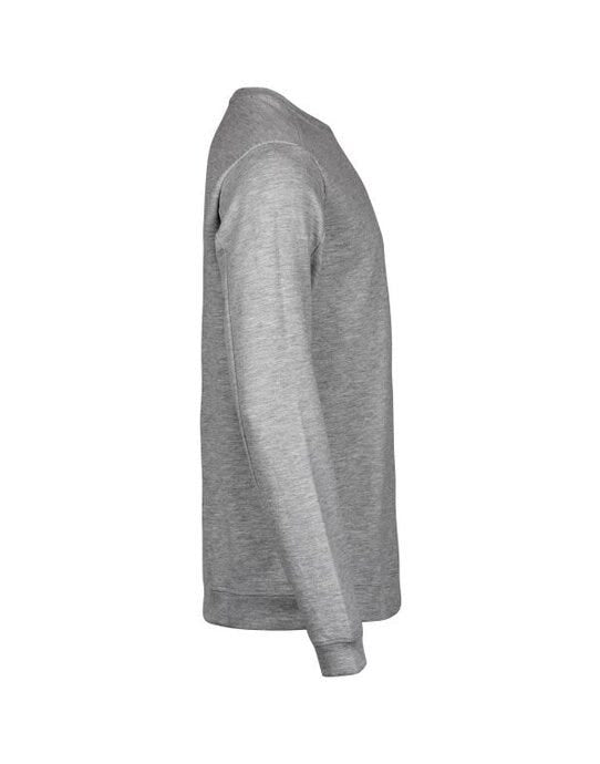 Tee Jays Athletic Crew Neck Sweat - Heather Grey