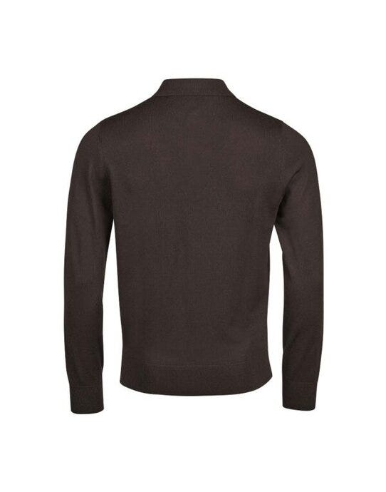 Tee Jays Polo Knit - Mocha
