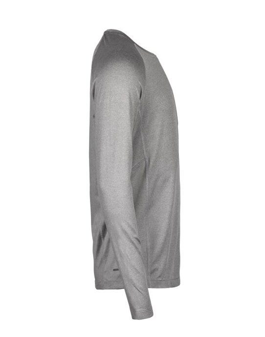 Tee Jays Long Sleeve Cooldry Tee - Grey Melange