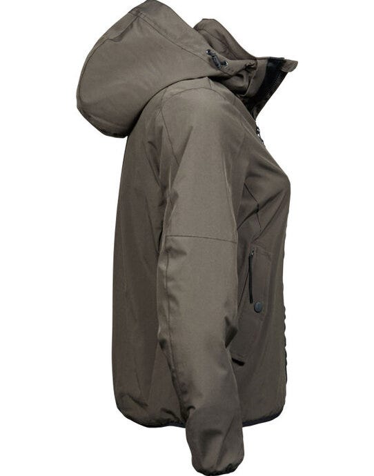 Tee Jays Womens Urban Adventure Jacket - Dark Olive