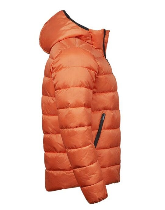 Tee Jays Unisex Lite Hooded Jacket - Dusty Orange