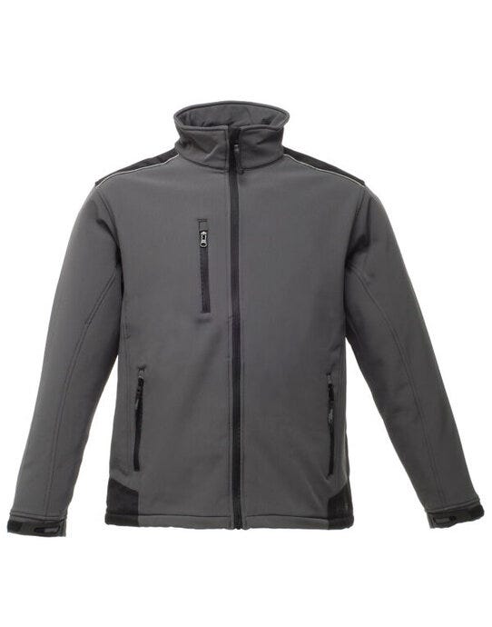 Regatta Professional Regatta Sandstorm Ripstop Softshell - Seal Grey/Black