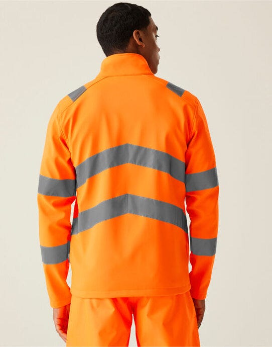 Regatta High Visibility Regatta Hi-Vis Pro Contract Ablaze SShel - Hi Vis Orange