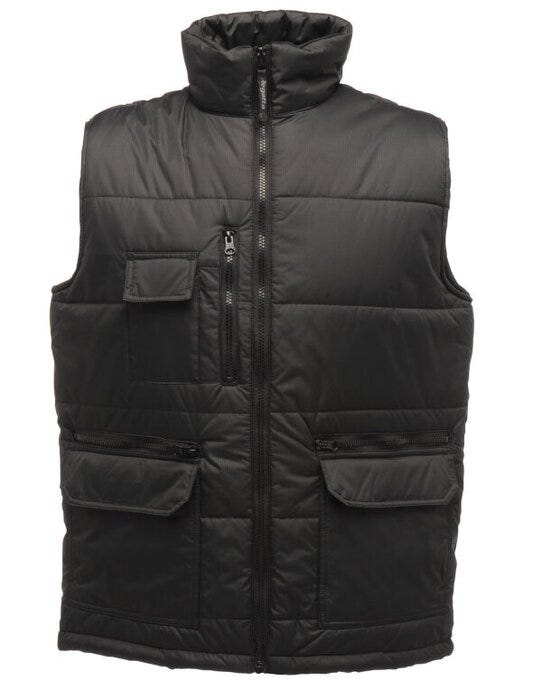 Regatta Professional Regatta Steller Multi Zip Bodywarmer - Black
