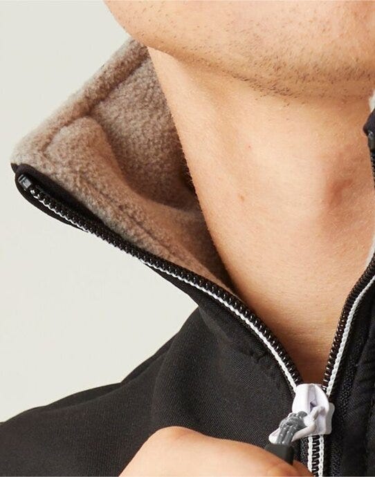 Regatta Professional Regatta Ascender 2L Softshell Bodywarmer - Black/Mineral Grey