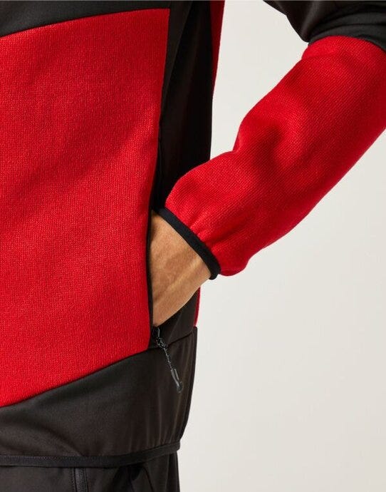 Regatta Professional Regatta E-Volve Knit Stretch Midlayer - Classic Red/Black