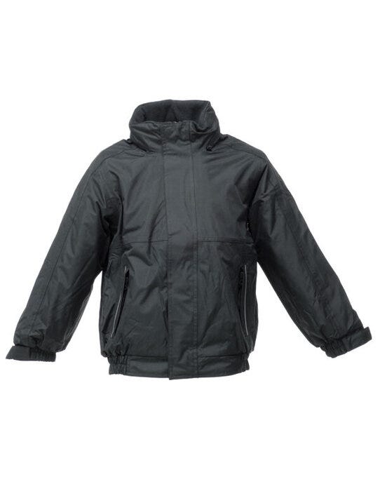 Regatta Junior Dover Jacket - Black/Ash