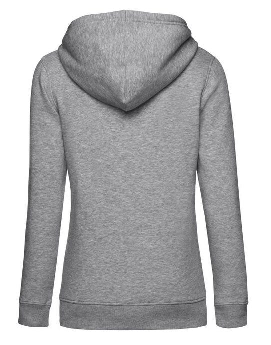 B&C Inspire Hooded/ Women_° - Heather Grey
