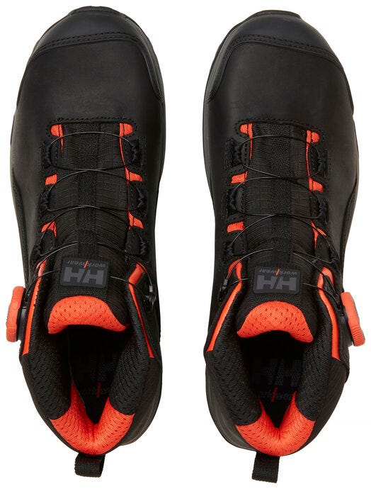 Helly Hansen Manchester Lts Mid Boa S7S - Black/ Grey