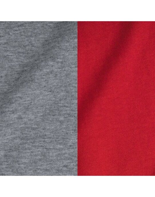 Jerzees NuBlend® Colour-Block Hood - Oxford/ True Red