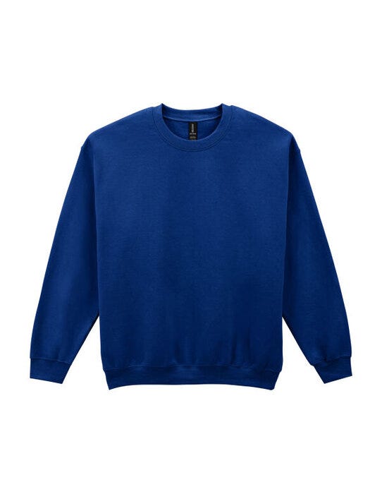 Gildan Heavy Blend Adult Crew Sweatshirt - Fan Deep Royal